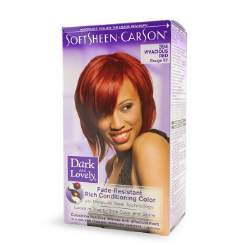 Dark And Lovely Hair Colour - 394 Vivacious Red